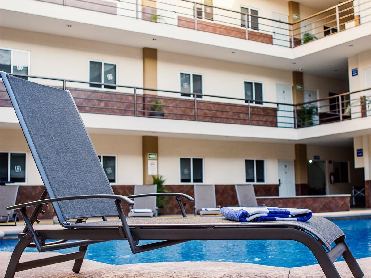 Gran Hotel Residencial Galerias Ciudad Obregón Buitenkant foto